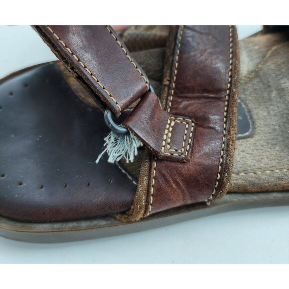 Johnston & Murphy Brown Leather Outdoor Comfort Strap Sandal Men\'s Size‎ 14 M main image 8